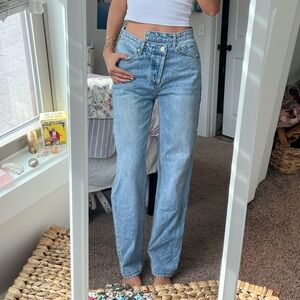 edikted crossover jeans